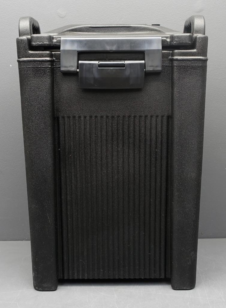 Carlisle Cateraide Insulated 5 Gallon Two-Handle Black Beverage Drink Dispenser