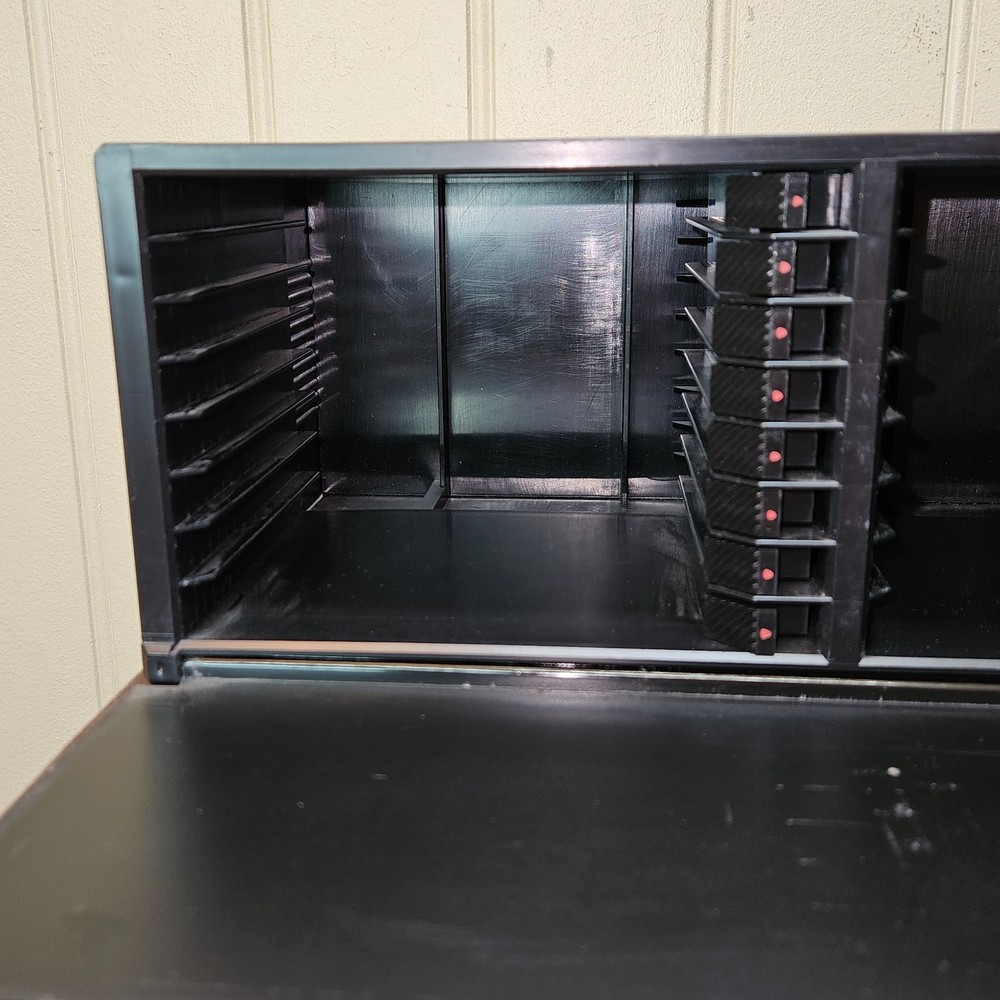 Laserline 24 CD Storage Case Compact Disc Lock And Eject w/Drop-down Door