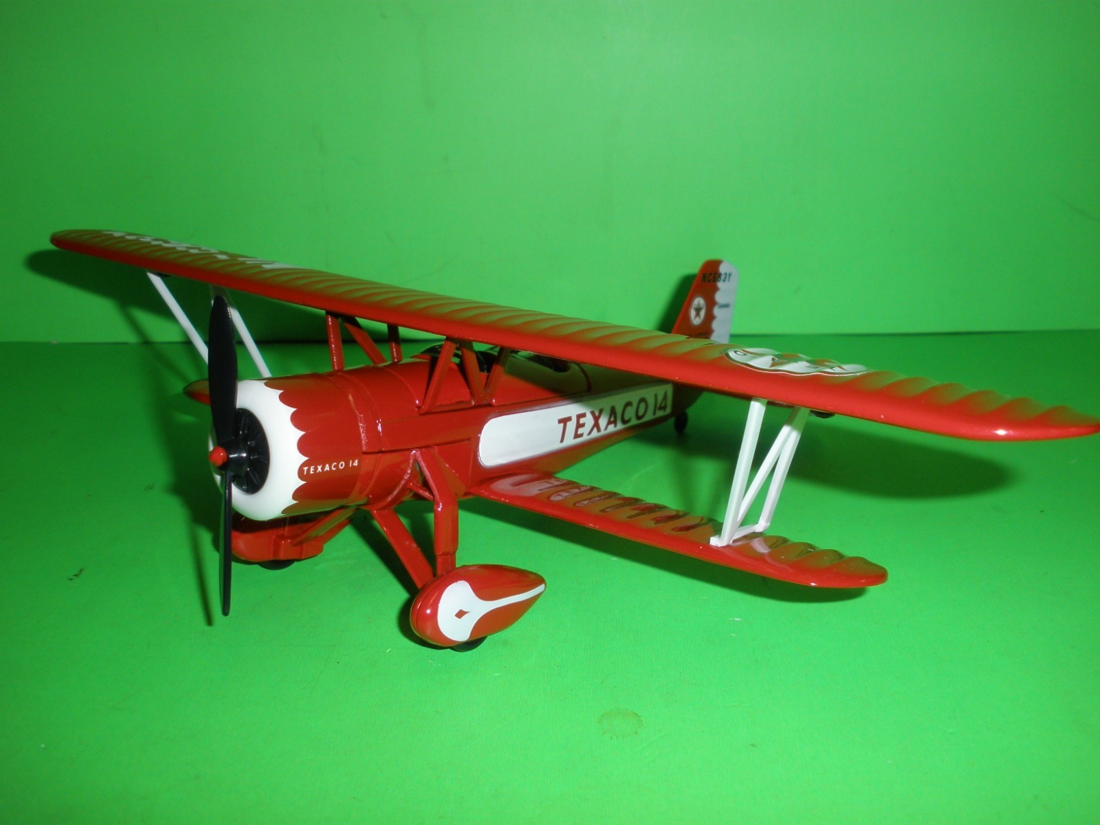 WINGS OF TEXACO 1931 Stearman Biplane Airplane # NEW ((( MINT IN MINT BOX )))