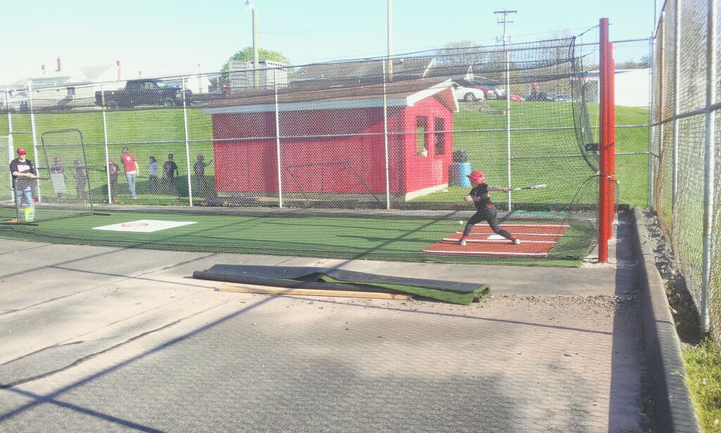 Baseball Batting Cage Net Netting #42 (54 ply) HDPE 12' x 14' x 55' Heavy Duty