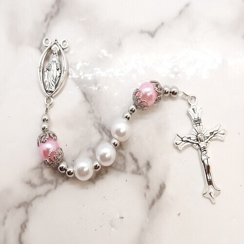 Personalized Custom Rosary with Name and Photo - *PLEASE READ INSTRUCTIONS BELOW