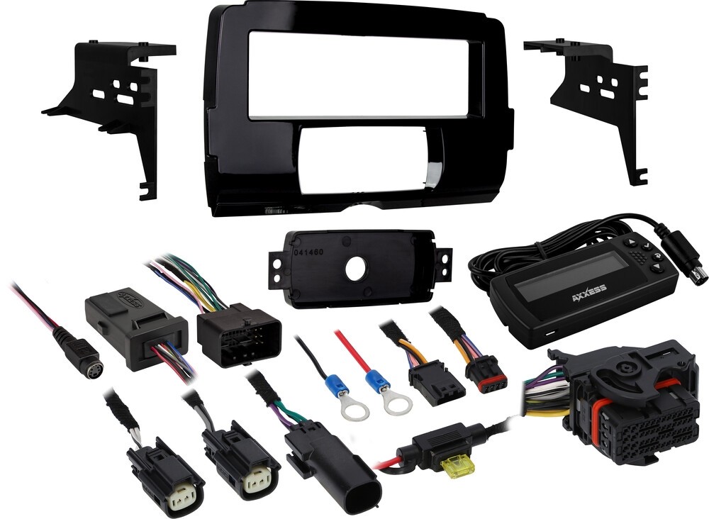 Saddle Tramp Single DIN Conversion Kit - 99-9700WR