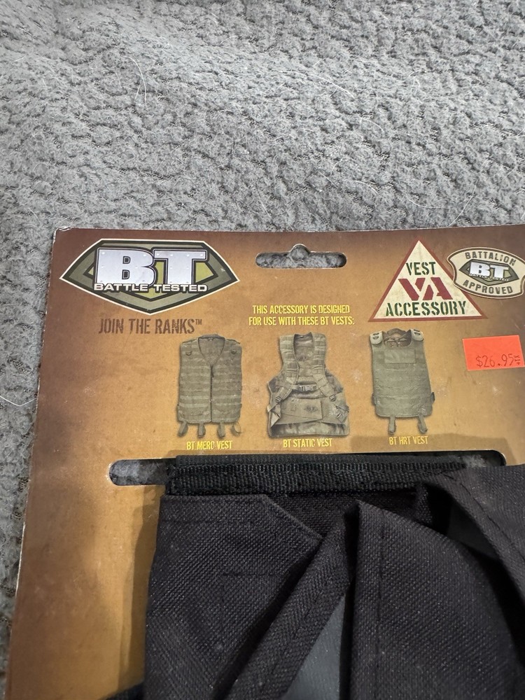 BT 4+1 Paintball Harness Black (pods Not Includes)