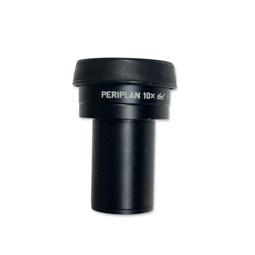 Leitz Wetzlar Germany Periplan 10x Microscope Eyepiece, High Eyepoint, Ocular