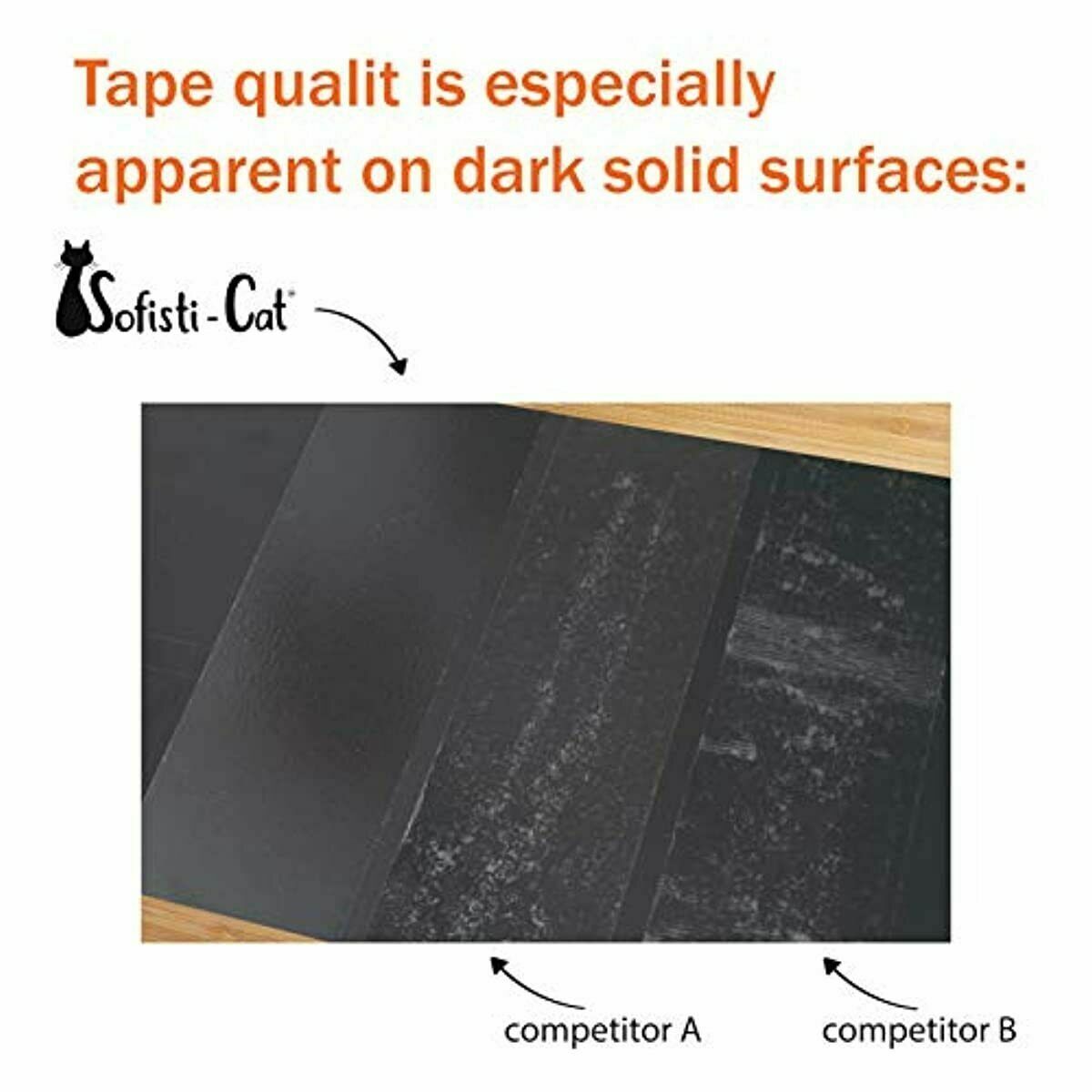 Sofisti-Cat Scratch Deterrent Tape - Clear Double-Sided Training