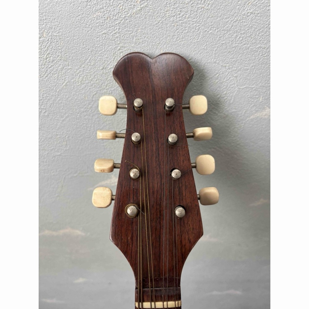 KUNISHIMA wood grain 8 string mandolin with case