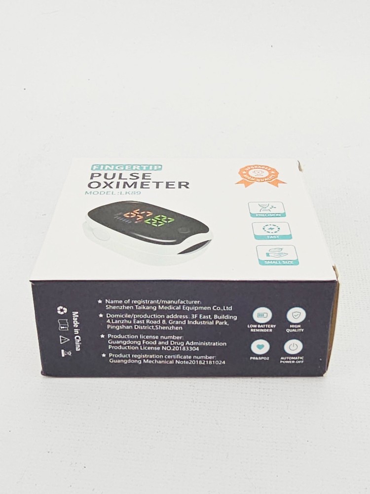 Fingertip Pulse Oximeter LK89 New