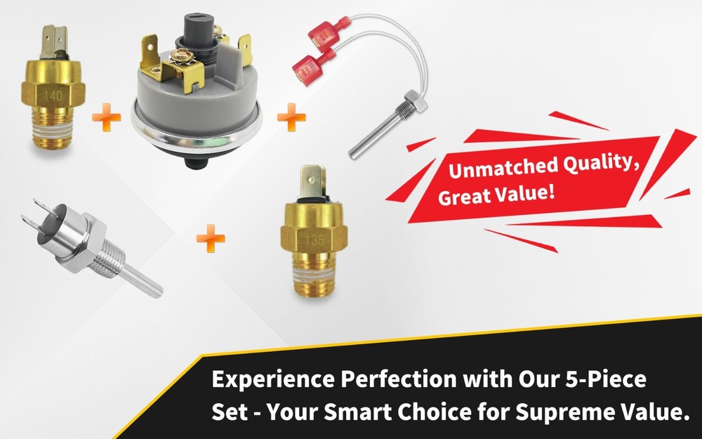 Pool Heater Repair Kit Compatible with Pentair Mastertemp Max-E-Therm Include Sw