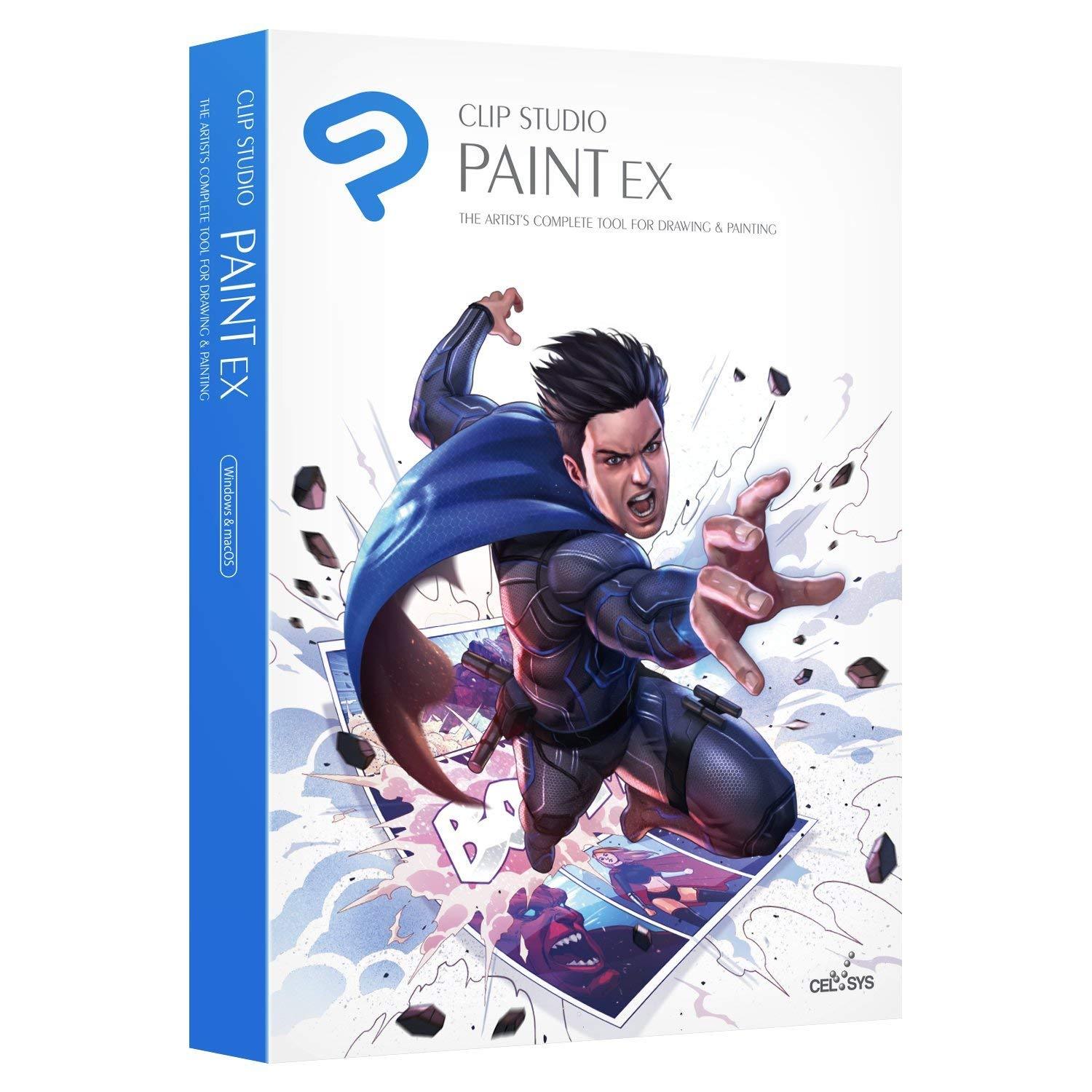 Clip Studio Paint EX Win/Mac - Premium Edition - Retail Box