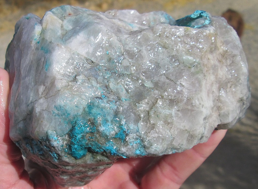 CHRYSOCOLLA ROUGH ~ 2 lbs 14 ozs