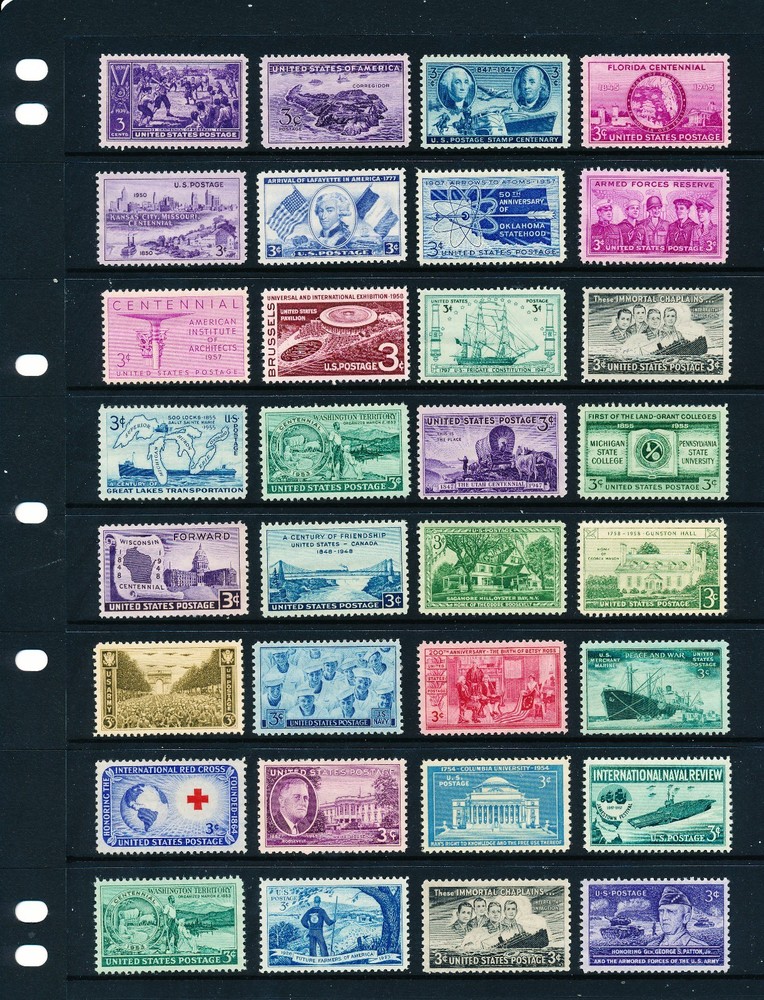 Early U.S. Postal Stamp Collection