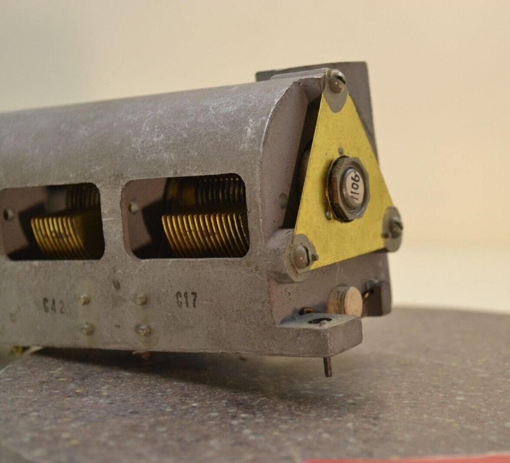 Variable capacitor+Vernier kit - Soviet air variable capacitor used - HAM Radio