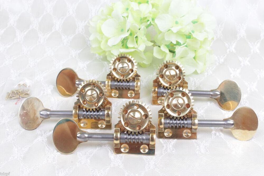 5string Upright Double Bass Pegs Independent String Winder Machine Winder