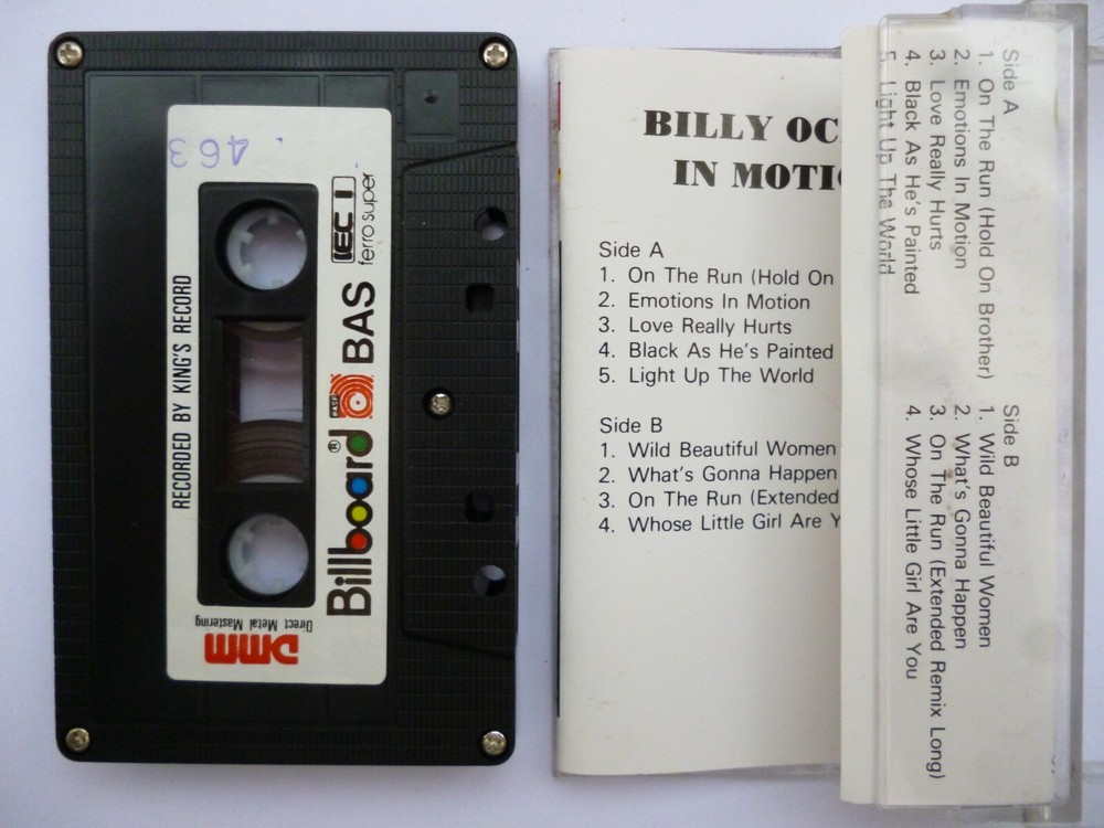 BILLY OCEAN - IN MOTION - CASSETTE