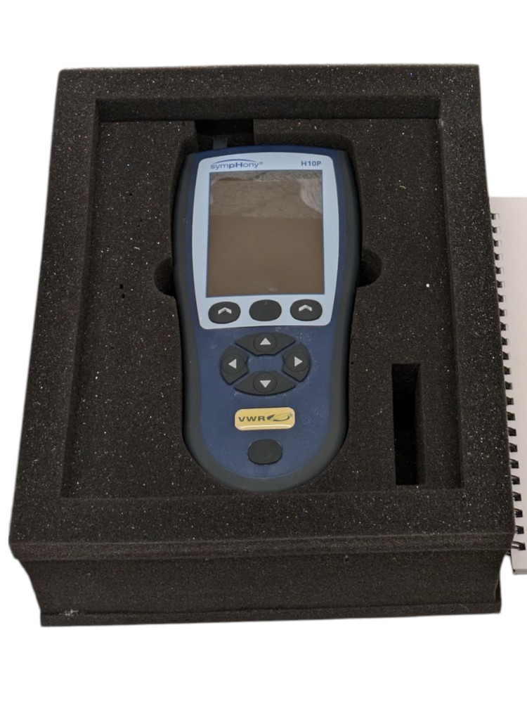 VWR SYMPHONY H10P HANDHELD PH METER MODEL:H10P