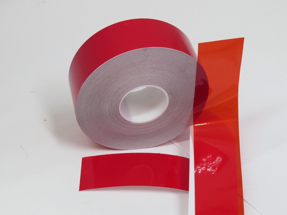 TRANSPARENT Color Plastic Tape, for Color Coding, LED lights, Eye Tests & Vision