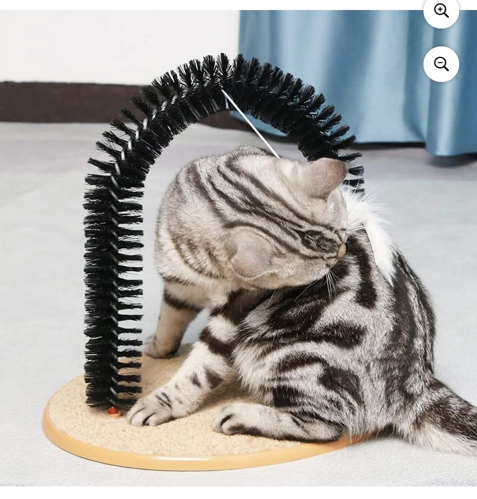 Cat Arch Self Groomer Cat Brush