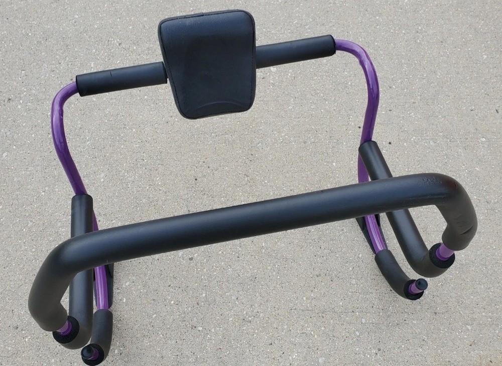 Original Purple Ab Roller Plus Crunch Rocker For Abdominal Exercise Stabilizer