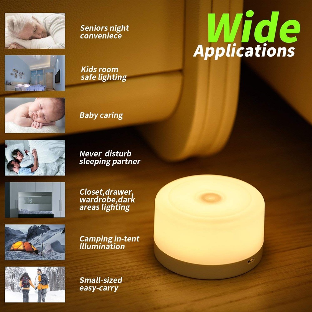 Dimmable Touch Sensor Bedside Lamp – Reading Light for Kids & Adults, LED
