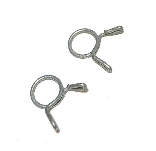 20 Piece 8mm Fuel Line Hose Tubing Tube Spring Clip Clamps