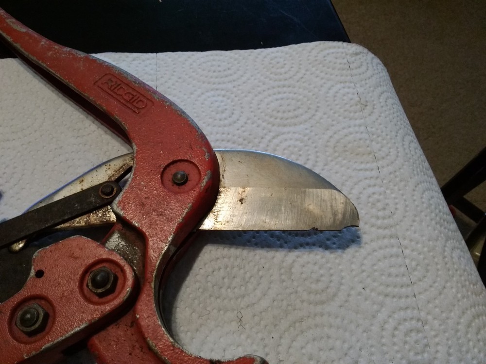 Ridgid 2" Racheting PVC Pipe Cutter