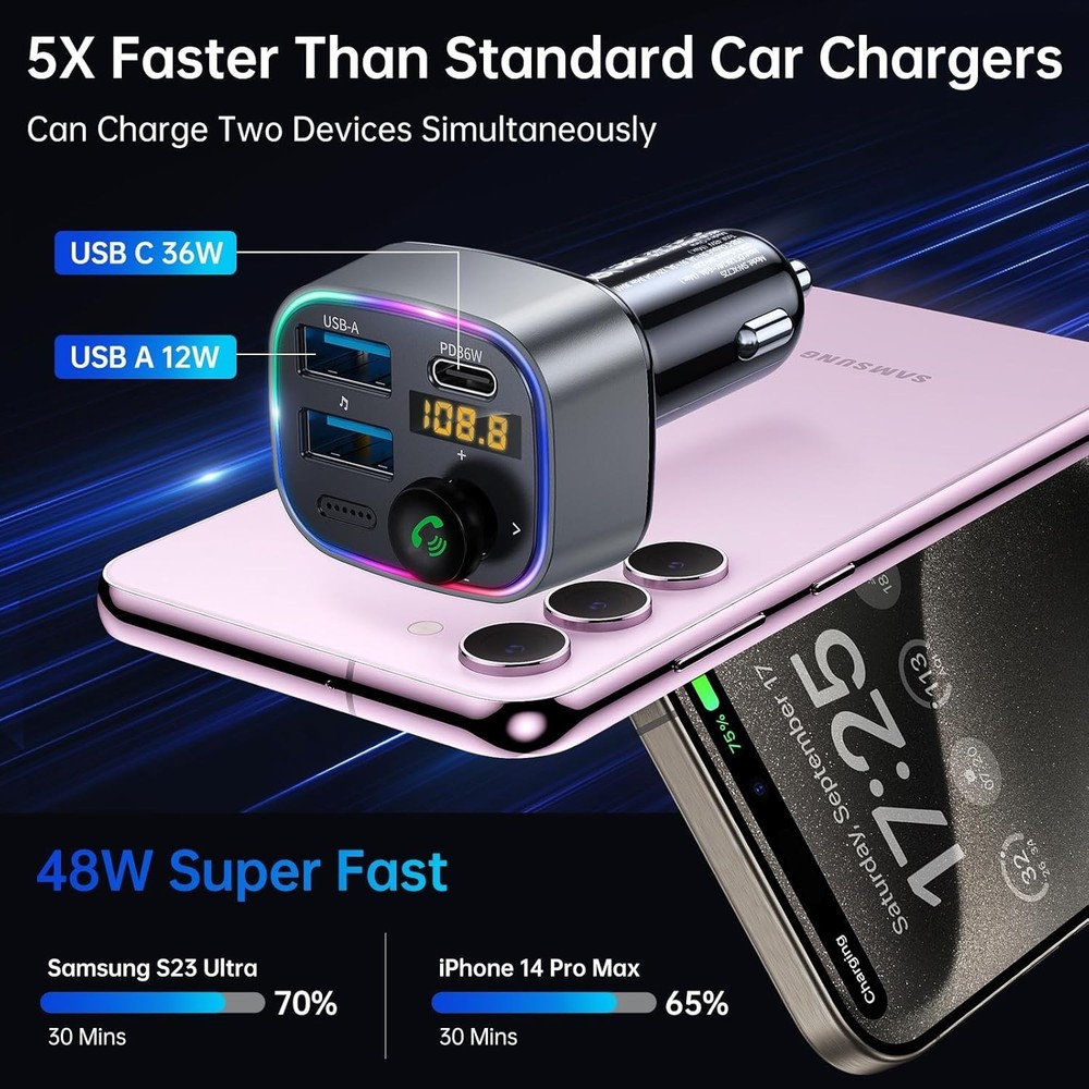 Bluetooth 5.4 Technology - Stable Connection & Smart Pairing