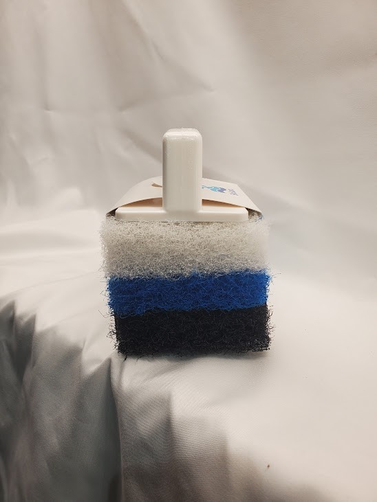 3-Pad Tile Scrubber