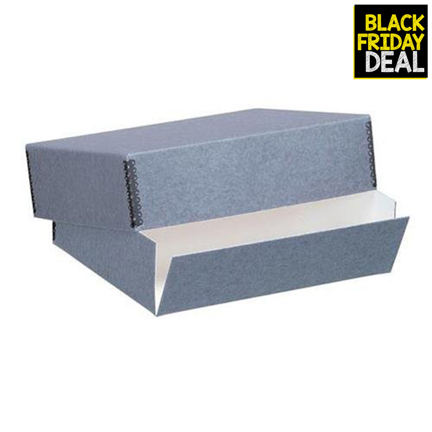Lineco Museum Storage Box Archival Quality 11x14 Buffered Drop Front Design