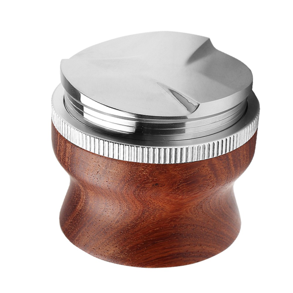 53mm Coffee Distributor Espresso Distribution Tool, Adjustable Depth Tamper Leve