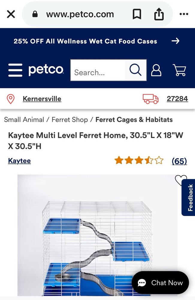 Ferret Cage