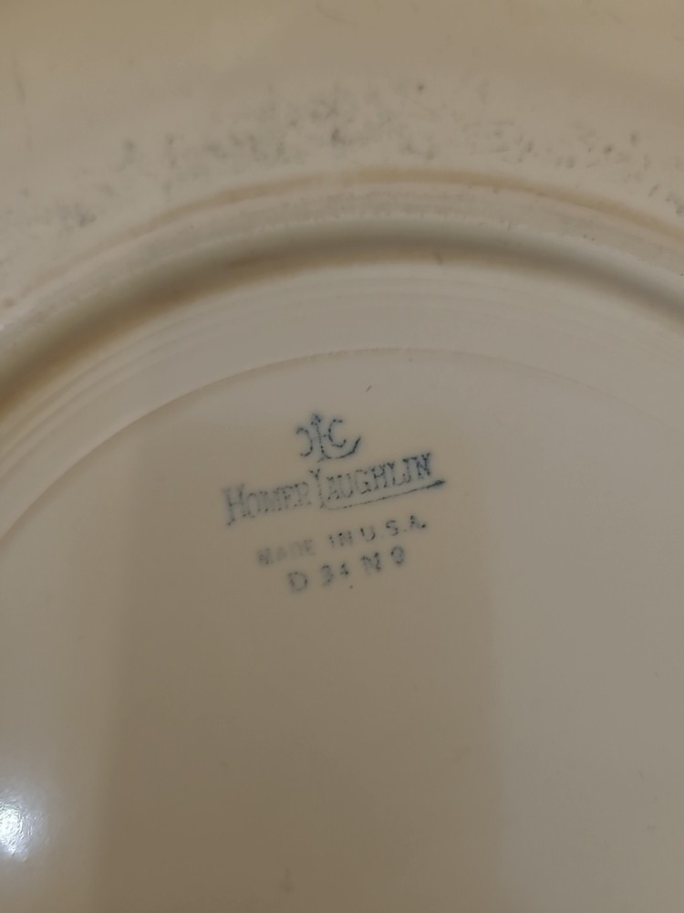 Homer Laughlin Dinner Plate D34 N9