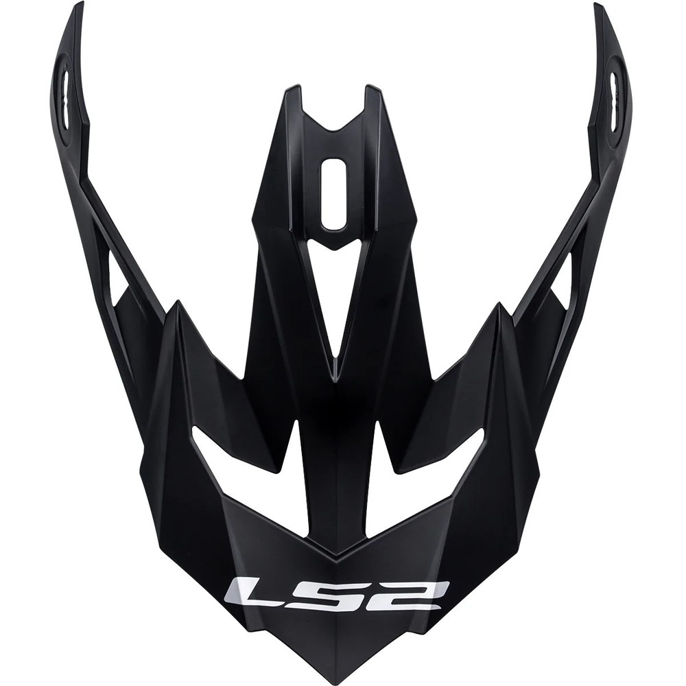 LS2 Subverter Helmet Replacement Visor Peak Solid Matte Black