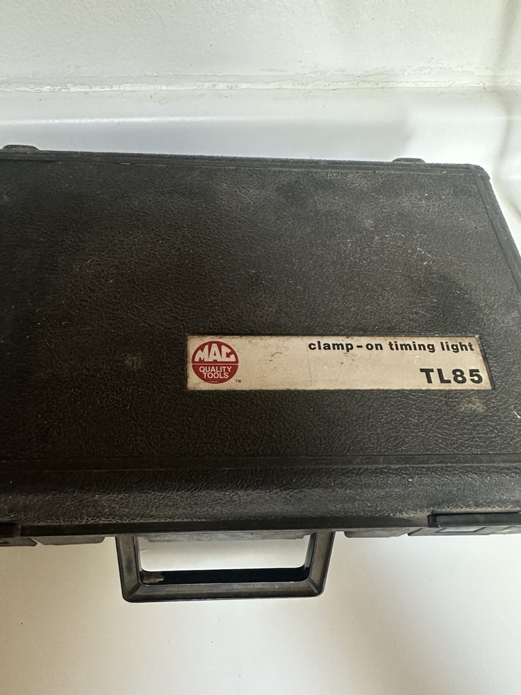 Mac Tools TL85 Inductive Clamp On Timing Light Heavy Duty w/Case