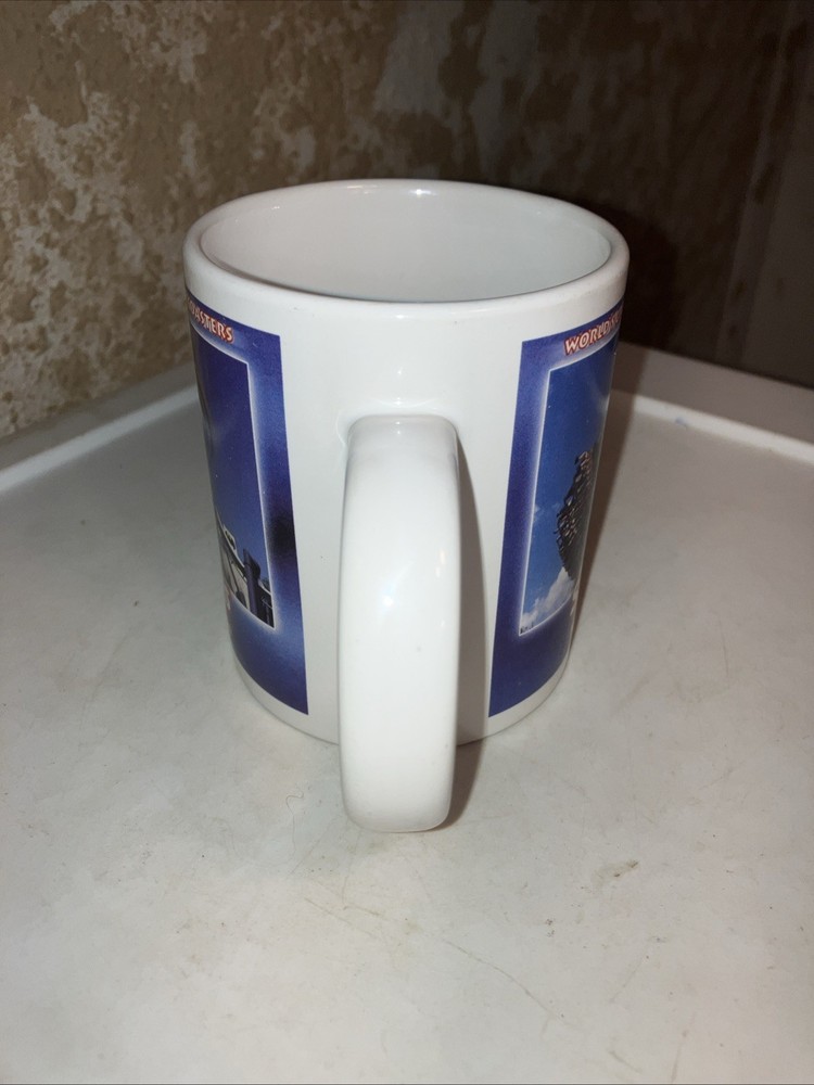 Six Flags Coffee Mug Worlds Greatest Roller Coaster Cup