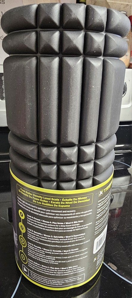 Trigger Point Performance GRID Foam Roller Black Massage Grid Hard Durable
