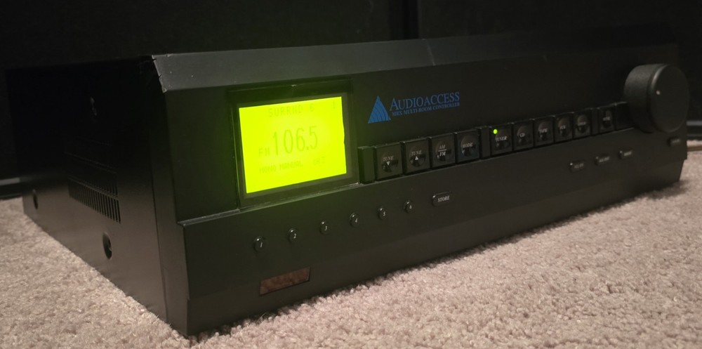 Audioaccess MRX Multi Room Source Controller No Cables Untested FREE SHIPPING 👀