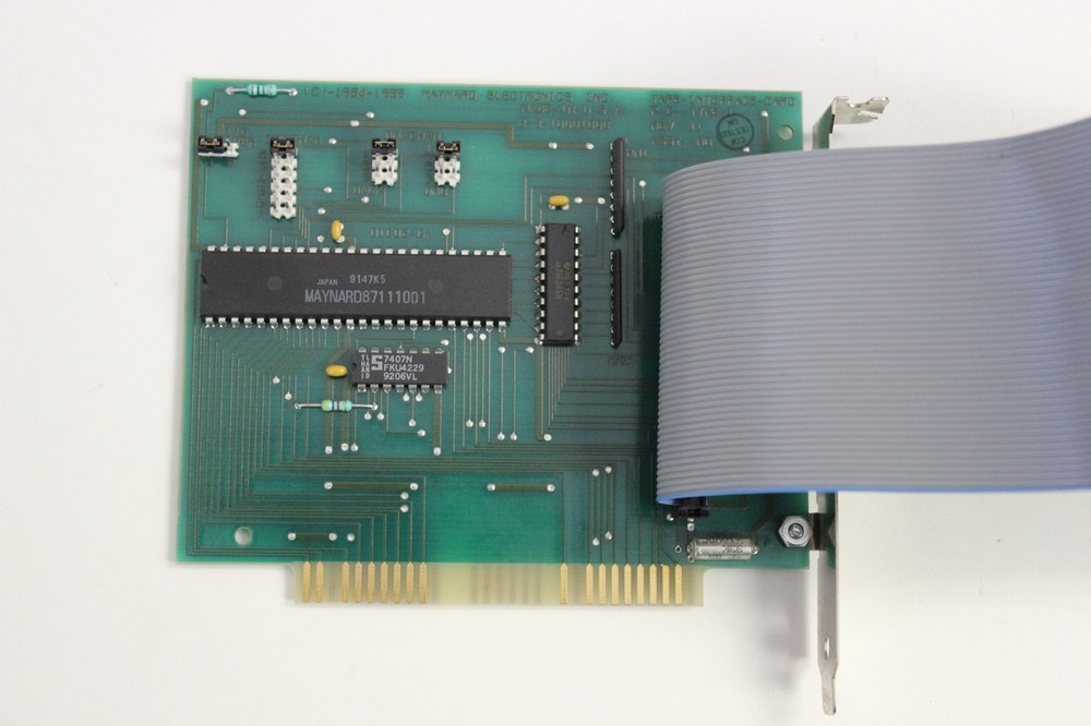 MAYNARD ELECTRONICS ISA PC-TYPE-I TAPE INTERFACE CARD INTERNAL 50 PIN CONNECTOR