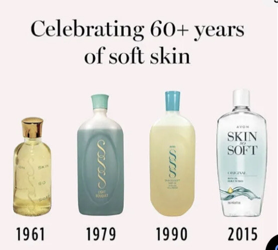 Avon Skin so Soft-Soft & Sensual Bath Oil Bonus Sz[25oz] FREE Tote Buy 2 or More