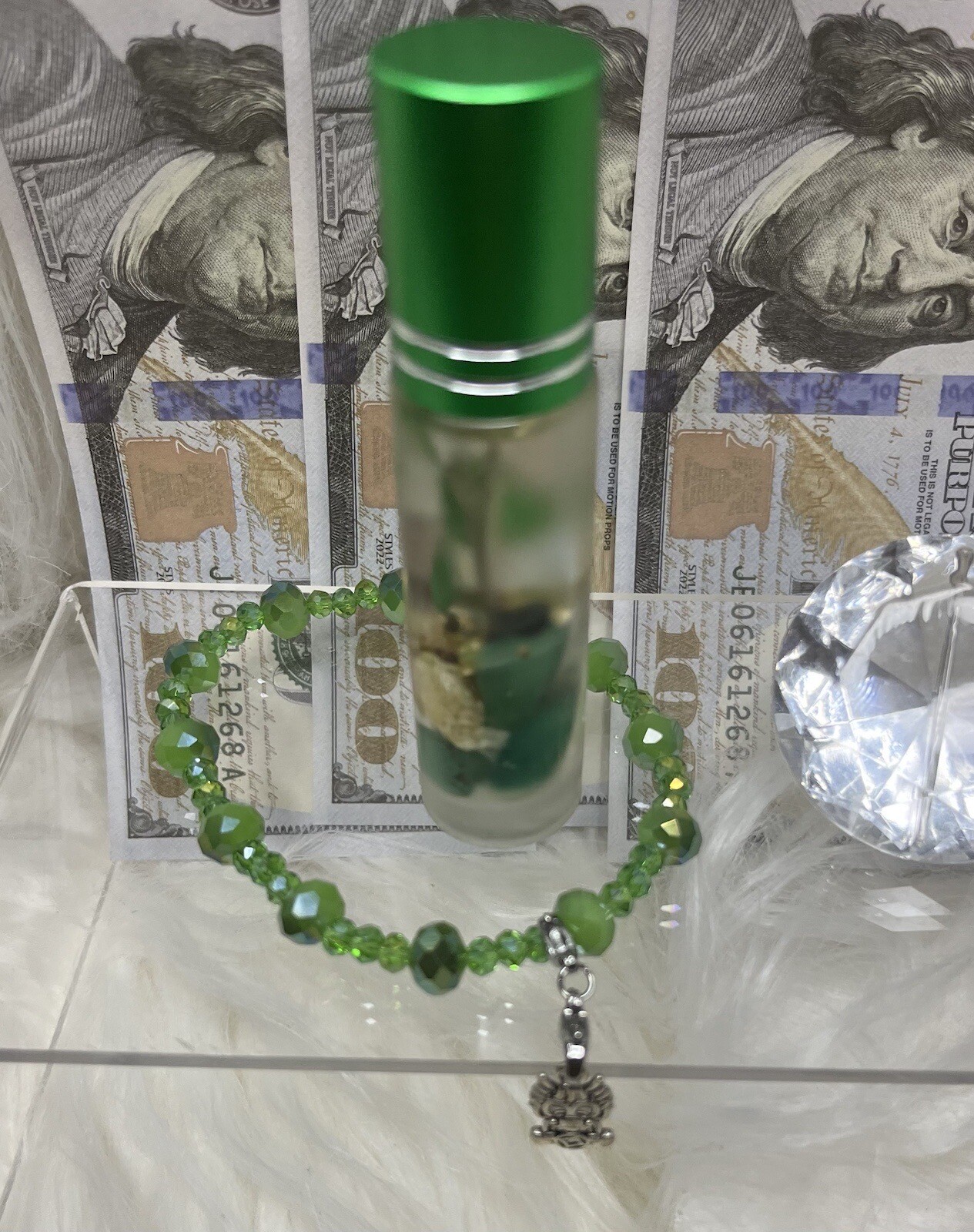 ✨”I’M RICH B*TCH”✨•Money Drawing•Conjure Spell Oil + TALISMAN•VOODOO•HOODOO