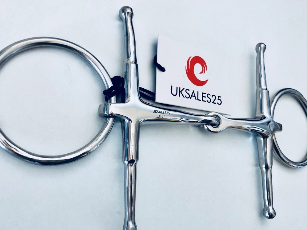 Loose Ring Fulmer Snaffle Single Jointed Bit (UKSALES25®) *SAME DAY DISPATCH*