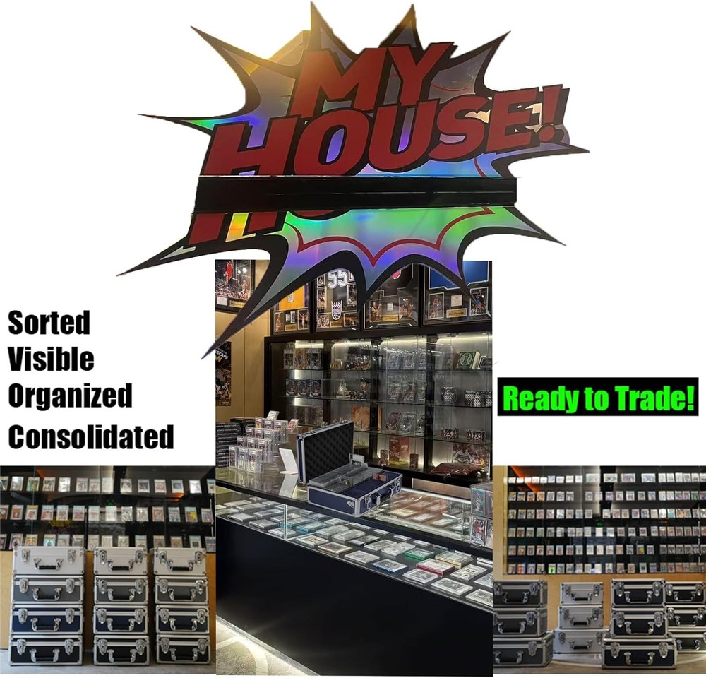 Multi Color Card Storage Hard Case Box