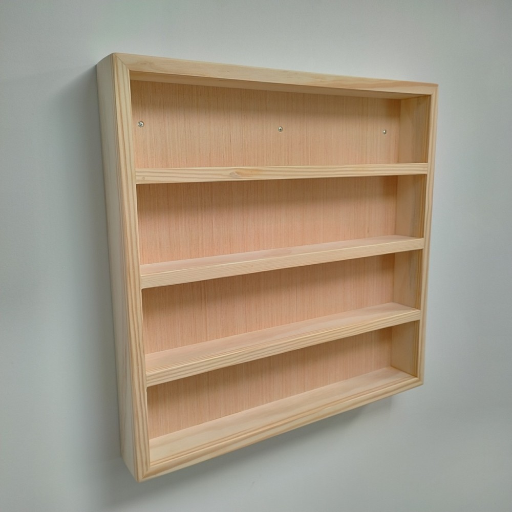 Wooden Cassette Storage Display Rack 120