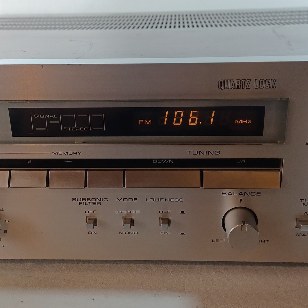 NIKKO NR-800 Receiver Silver, Tested & Working