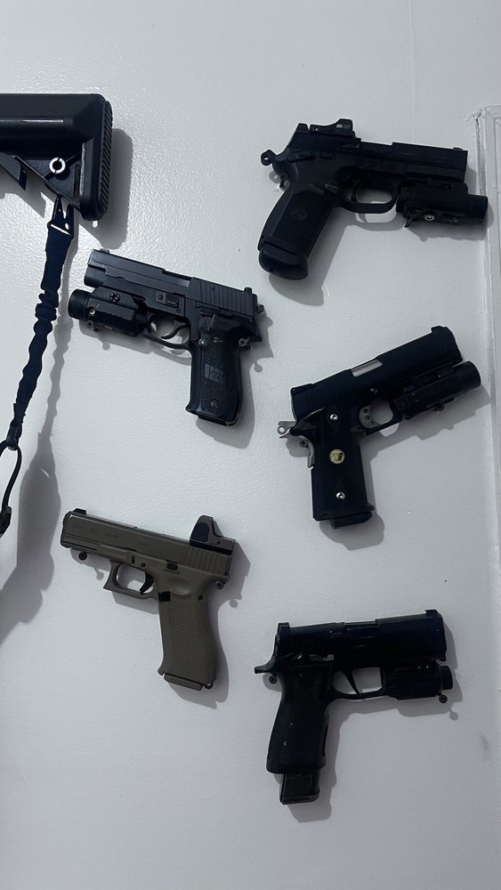 airsoft gun collection