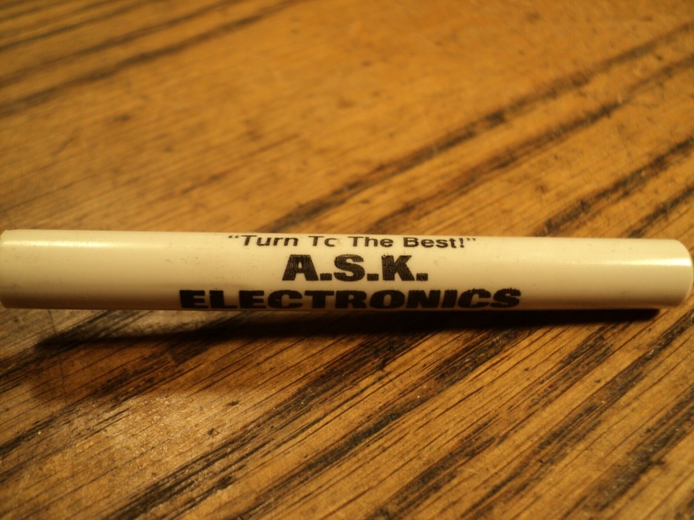 Vintage Small Flat Blade Screw Driver A.S.K. Electronics Chaplin IL