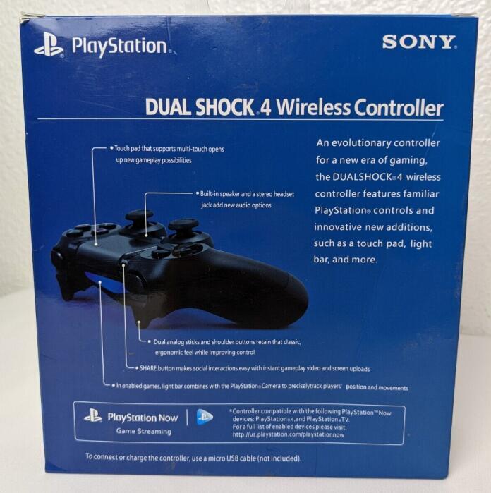 DualShock 4 Blue Controller Wireless USB cable DualShock for PlayStation4 PS4