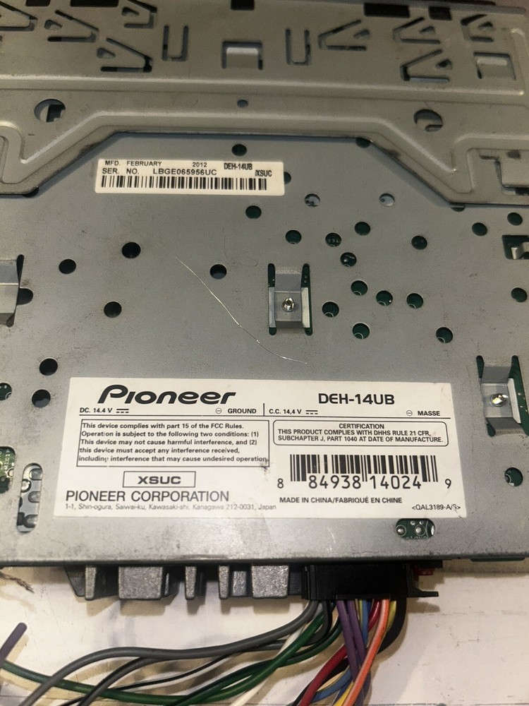 Pioneer DEH 14UB