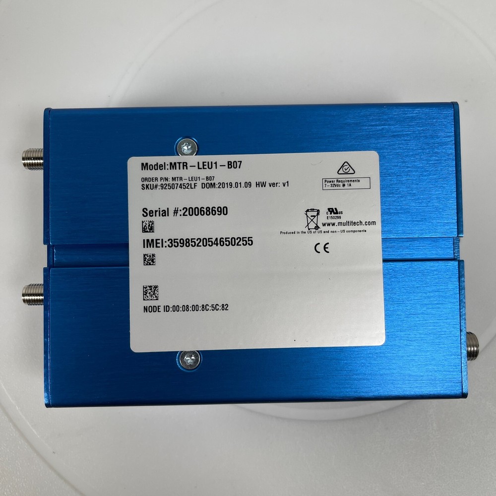 MultiTech MultiConnect rCell Router MTR-LEU1-B07 Unit NEW IN BOX