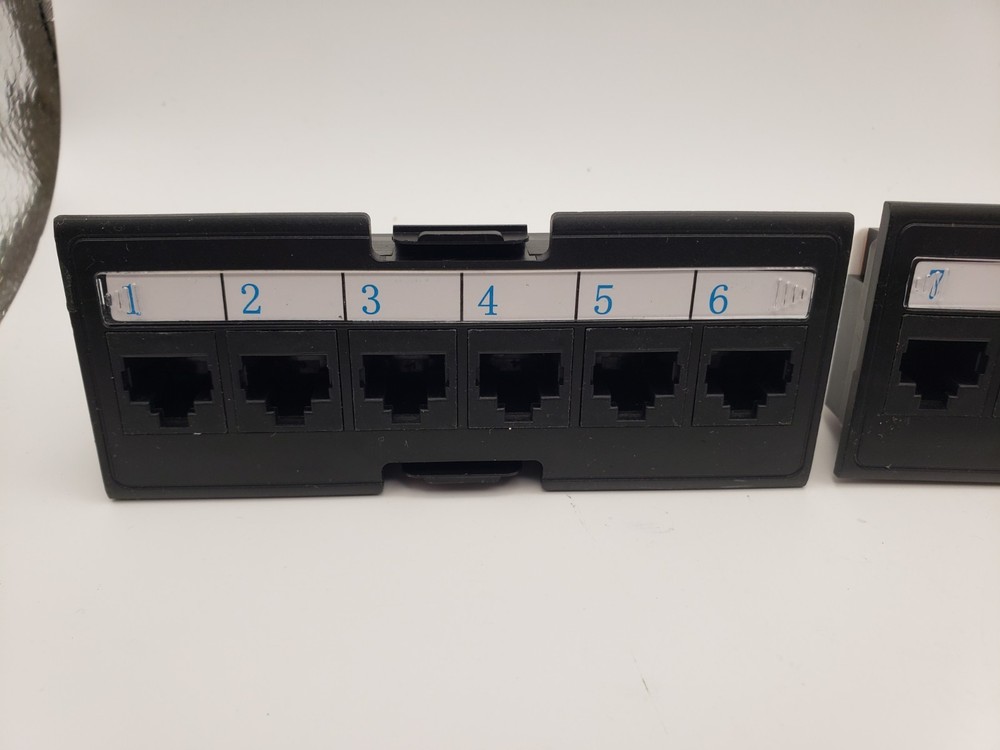 Network Patch Panel 24 Port Cat 6