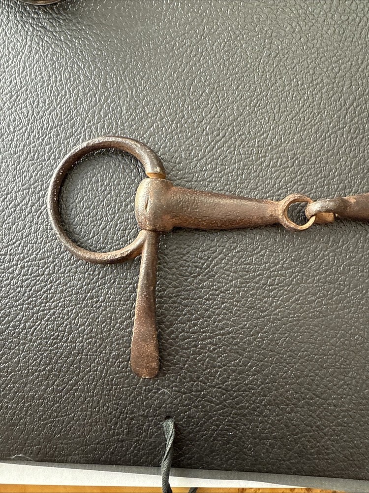 Antique Iron Horse Snaffle Bit